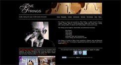 Desktop Screenshot of finestrings.ca
